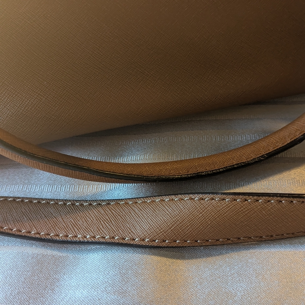 Michael Kors Brown Leather Satchel - Picture 9 of 12